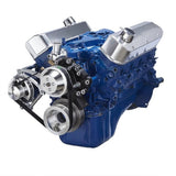 Ford 351 Windsor SB Compatible Front Accessory Drive - Quick Serpentine with Alternator | Water Pump | Brackets and Bolts