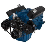 Ford 351 Windsor SB Compatible Front Accessory Drive - V-Belt with Alternator | Power Steering | Water Pump | Brackets and Bolts