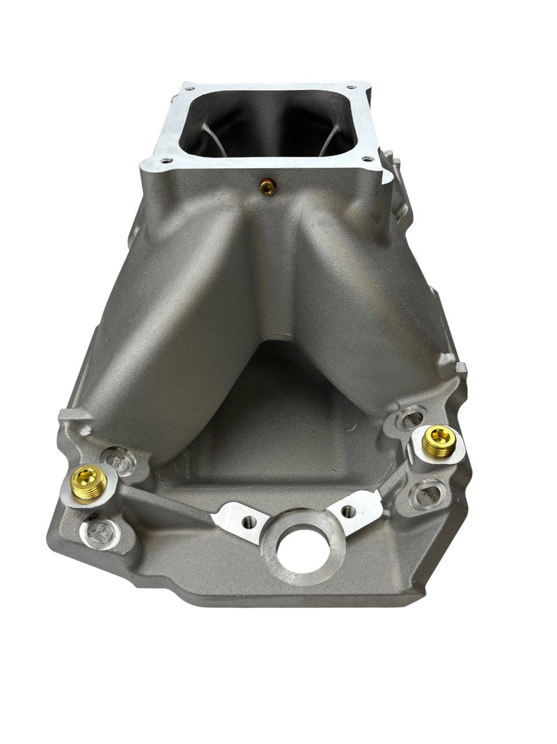 Intake Manifold, Big Block Chevy 632 Machined, Cast Aluminum BPE, 4500 Dominator Flange