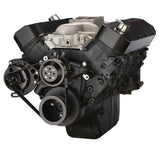 GM BB Tall Deck Compatible Front Accessory Drive - Quick Serpentine with Alternator | Water Pump | Brackets and Bolts