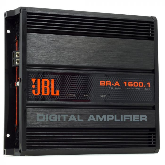 JBL BR-A 1600.1 Channel 1600 Watts RMS 1 Ohm Car Amplifier JBL