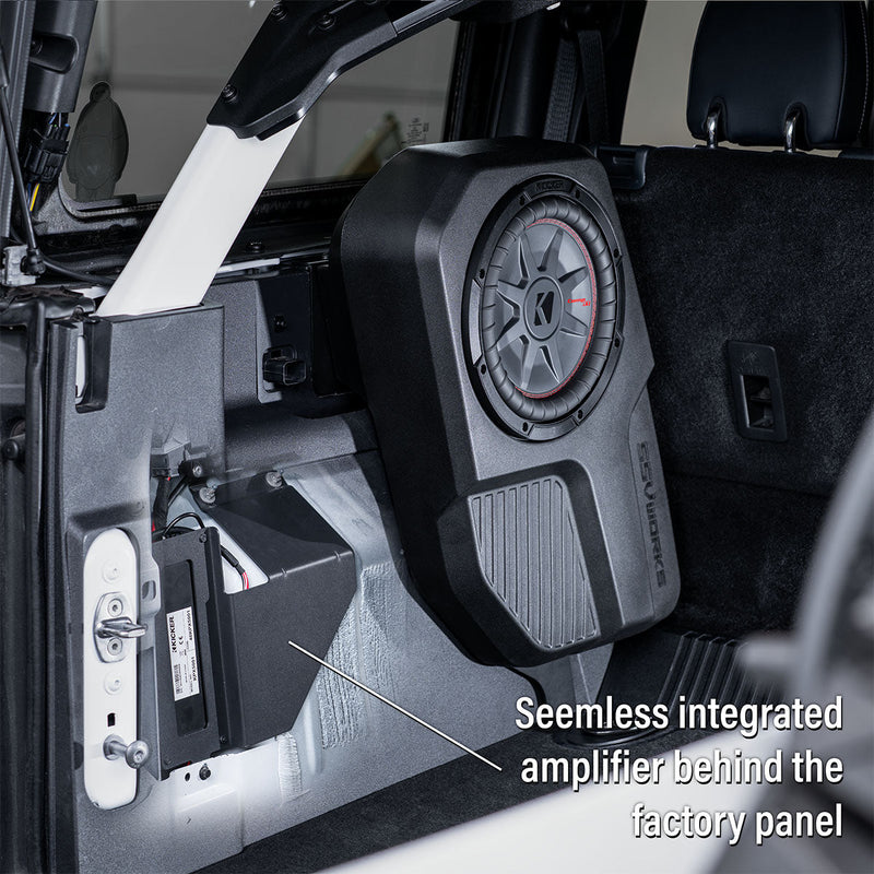 2021-2026 Ford Bronco 4-Door Plug-&-Play Complete 10" Subwoofer Kit