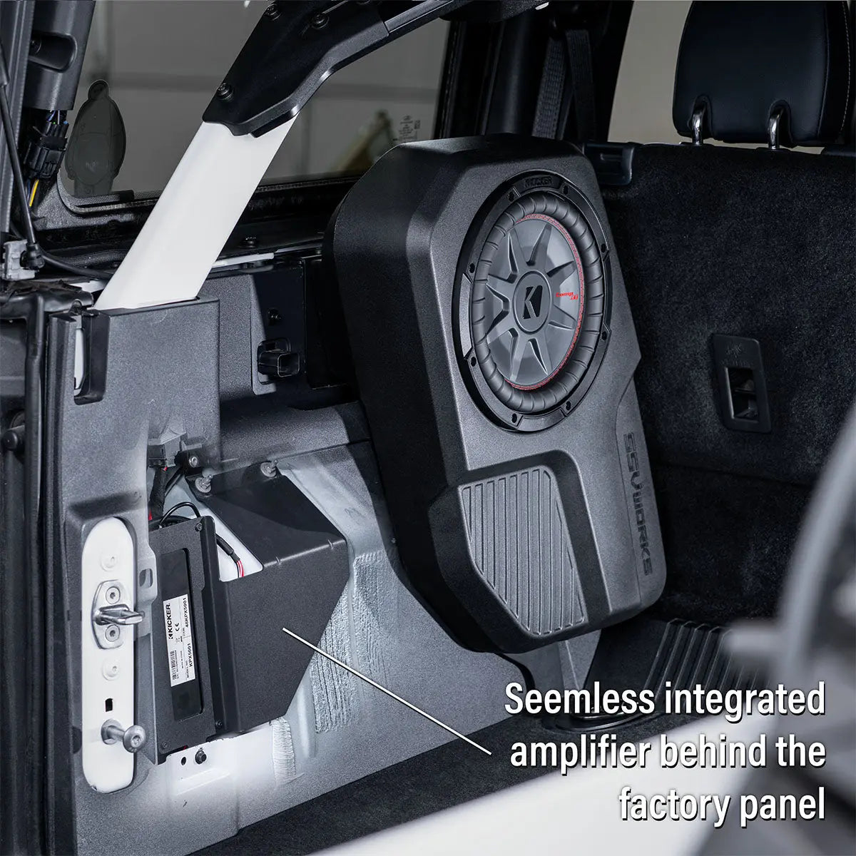 2021-2026 Ford Bronco 4-Door Plug-&-Play Complete 10" Subwoofer Kit SSV Works