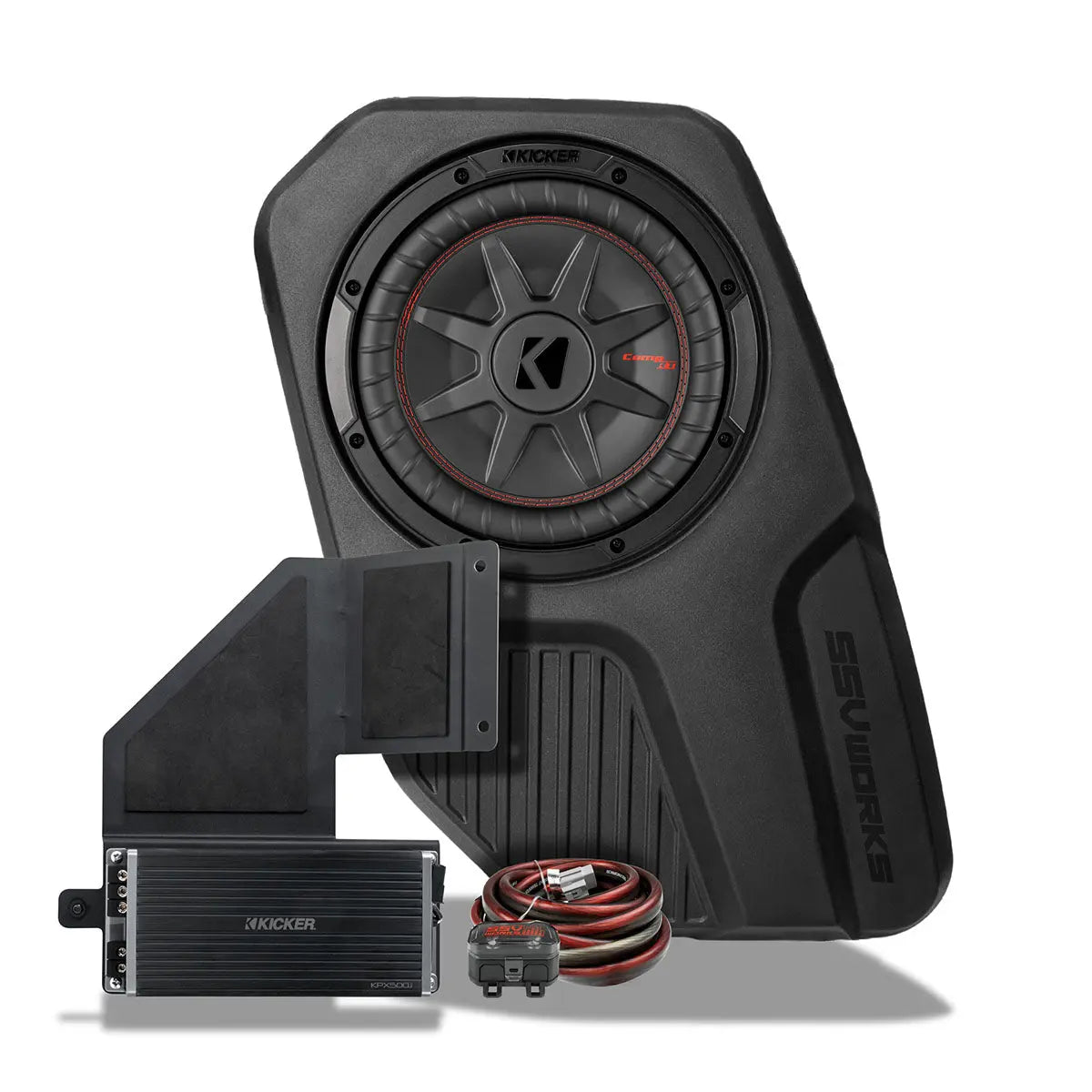 2021-2026 Ford Bronco 4-Door Plug-&-Play Complete 10" Subwoofer Kit SSV Works