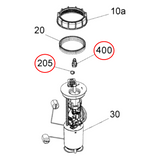 BRP Fuel Pump Assembly Quick Disconnect Fitting | Can-Am X3