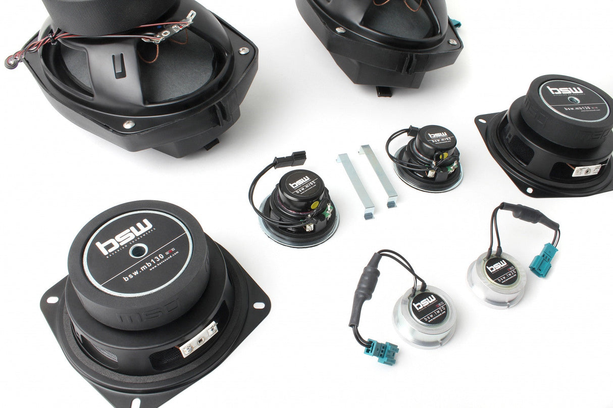 Bavsound Stage One Speaker Upgrade for 1996-1999 E36 Coupe/Sedan with Harman Kardon Bavsound LLC