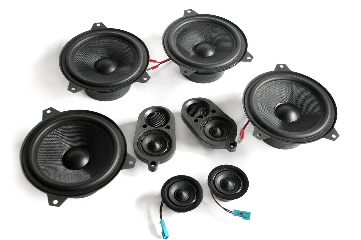 Bavsound Stage One Speaker Upgrade for E46 Coupe with Standard Hi-Fi Bavsound LLC