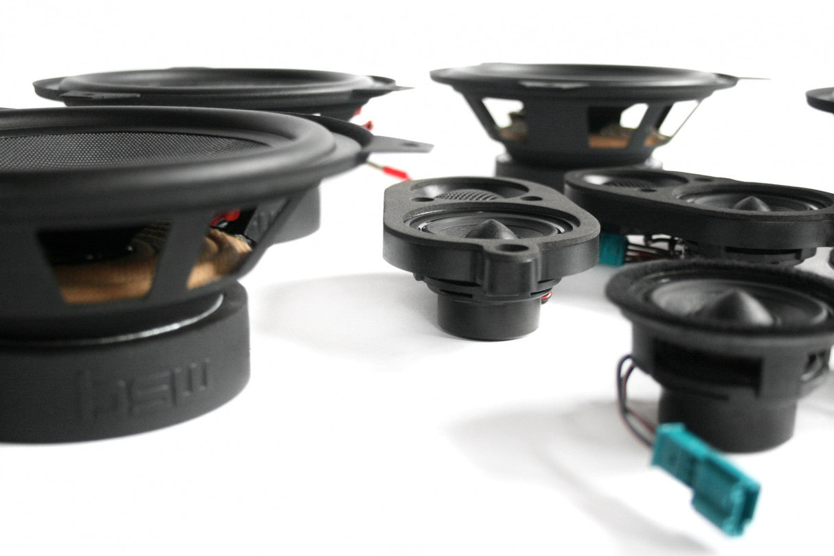 Bavsound Stage One Speaker Upgrade for E46 Coupe with Standard Hi-Fi Bavsound LLC