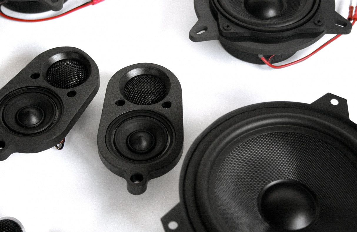 Bavsound Stage One Speaker Upgrade for E46 Convertible with Standard Hi-Fi Bavsound LLC