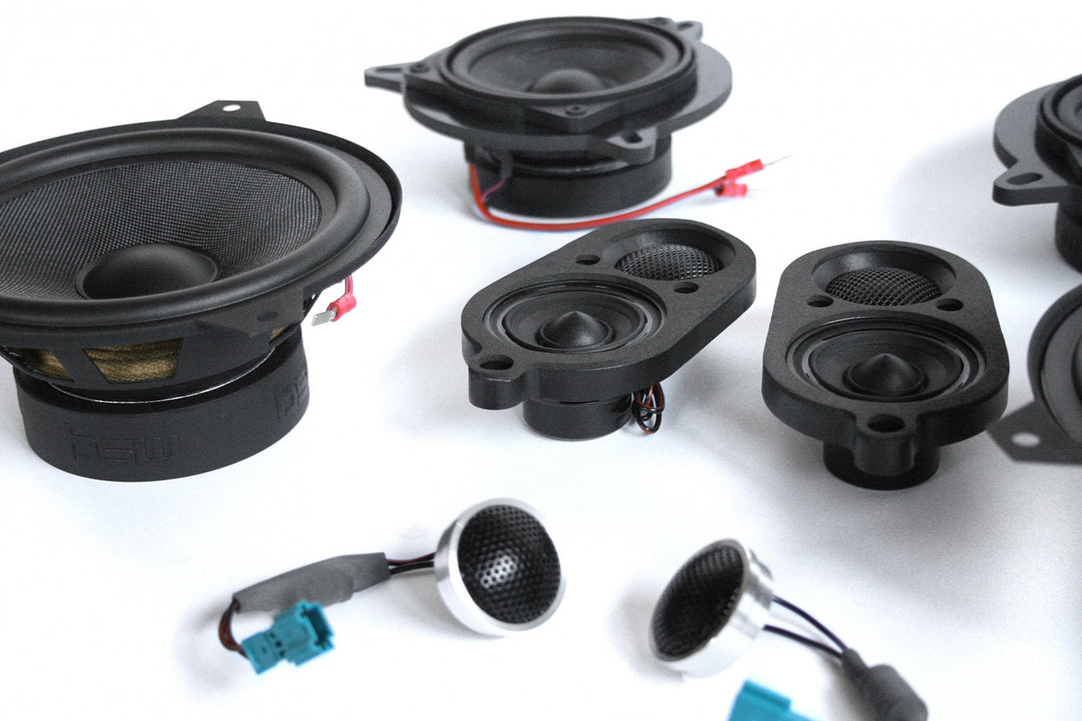 Bavsound Stage One Speaker Upgrade for E46 Convertible with Harman Kardon Bavsound LLC