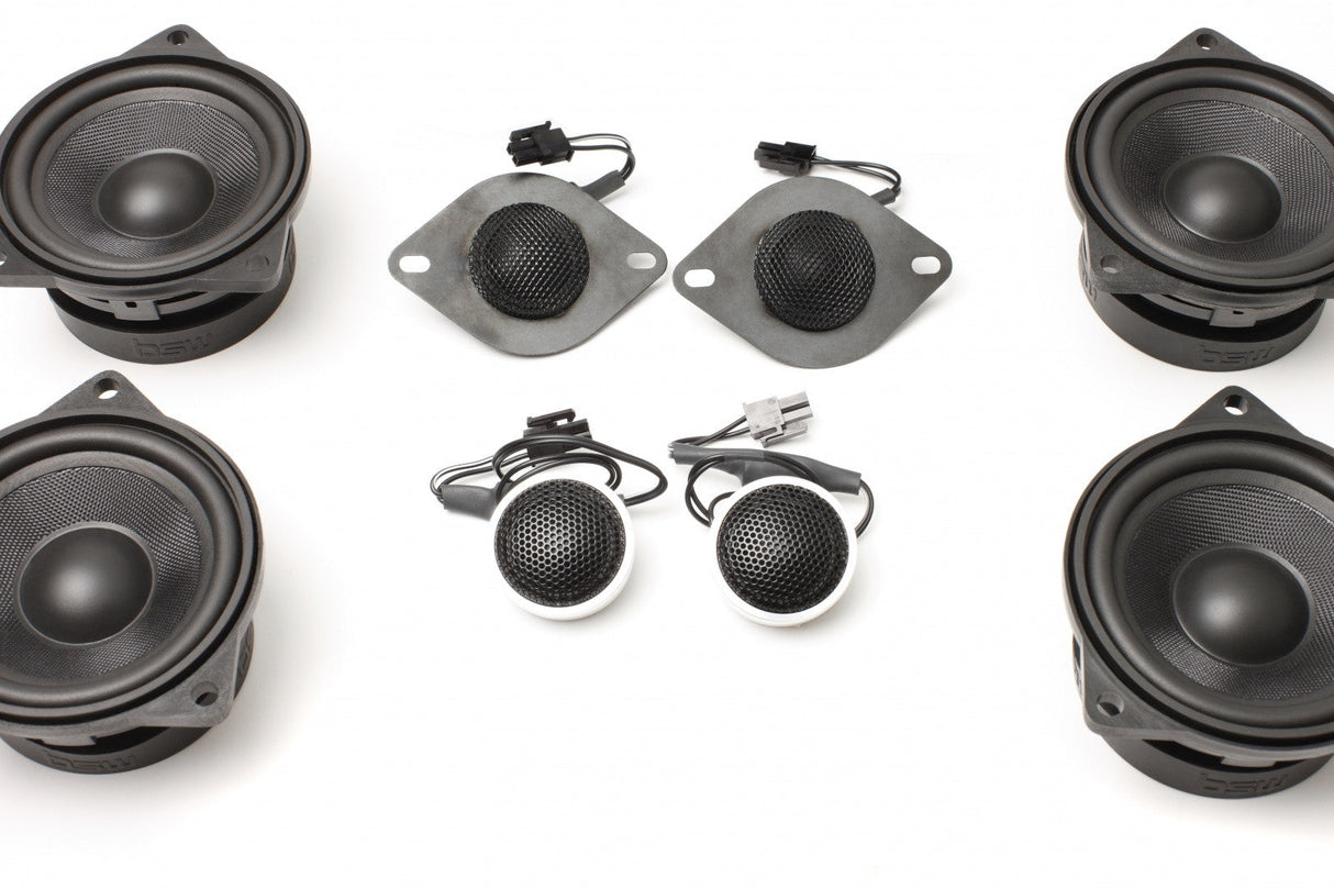 Stage One BMW Speaker Upgrade for E60/E61 Sedan/Wagon with Standard Hi-Fi Bavsound LLC