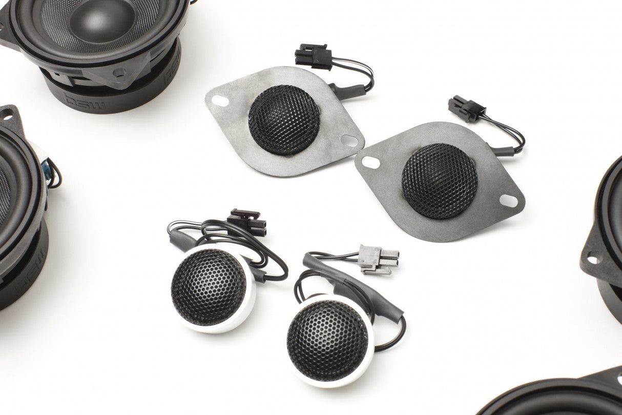 Stage One BMW Speaker Upgrade for E60/E61 Sedan/Wagon with Standard Hi-Fi Bavsound LLC