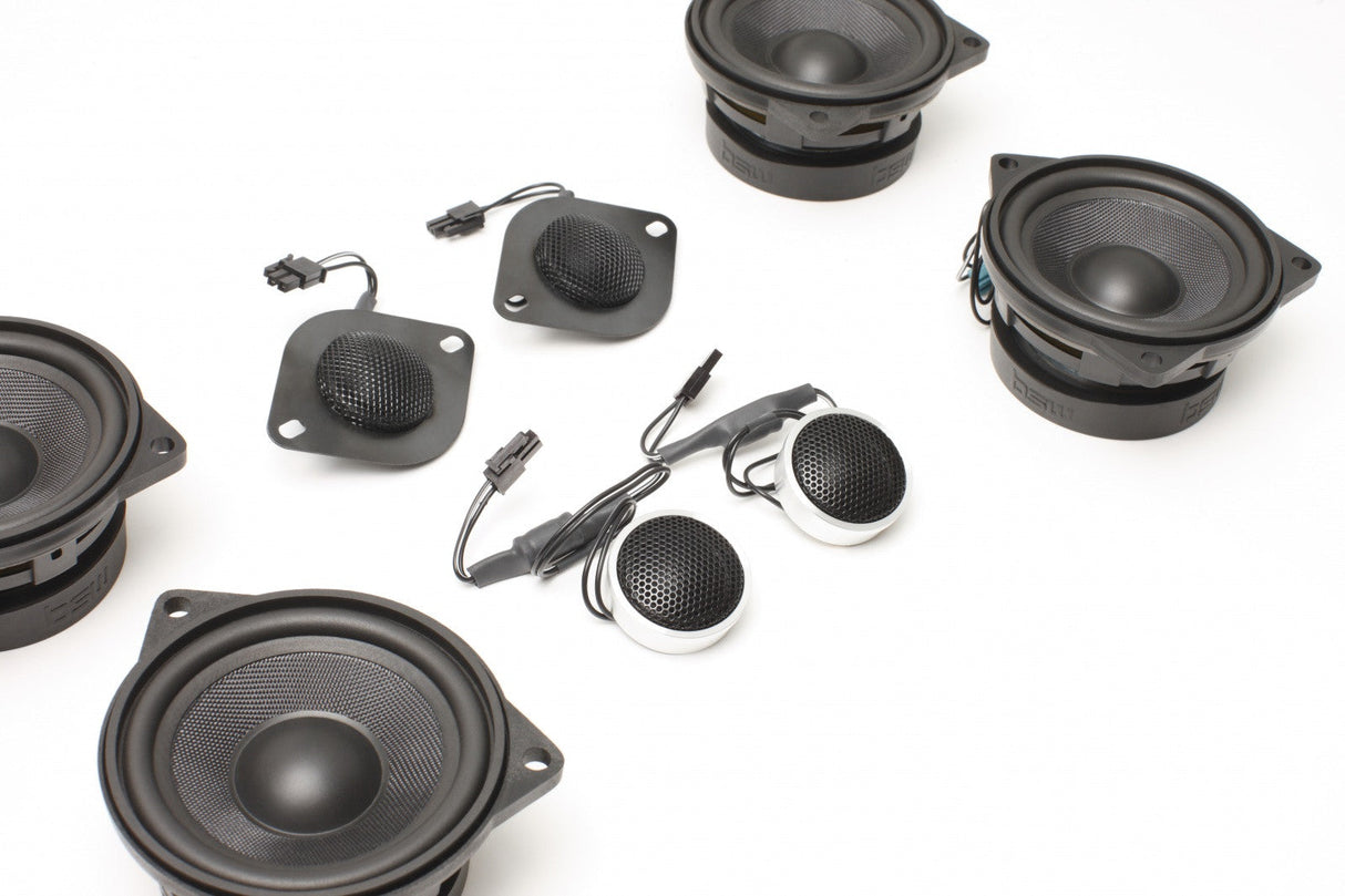 Stage One BMW Speaker Upgrade for E60/E61 Sedan/Wagon with Standard Hi-Fi Bavsound LLC