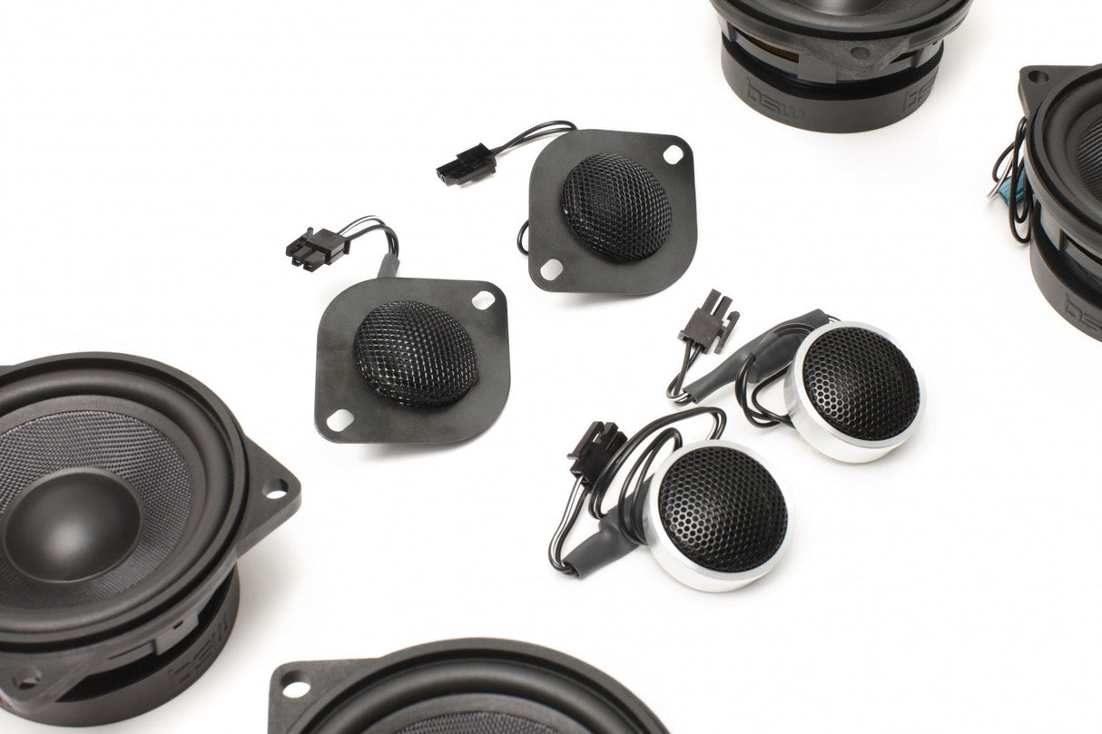 Stage One BMW Speaker Upgrade for E60/E61 Sedan/Wagon with Standard Hi-Fi Bavsound LLC