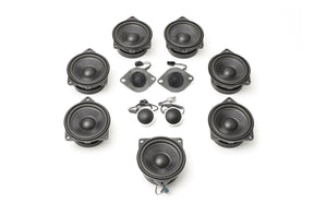Stage One BMW Speaker Upgrade for E60/E61 Sedan/Wagon with Premium Top Hi-Fi Bavsound LLC
