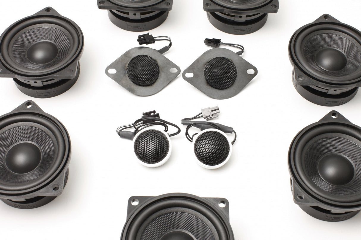Stage One BMW Speaker Upgrade for E65/E66 Sedan Premium Top Hi-Fi - (No Install Video) Bavsound LLC