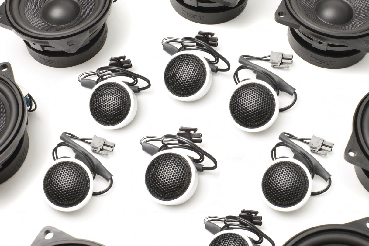 Stage One BMW Speaker Upgrade for E70/E71 X5/X6 with Premium Top Hi-Fi Bavsound LLC