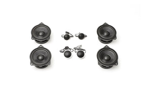 Stage One BMW Speaker Upgrade for E83 X3 with Premium Top Hi-Fi Bavsound LLC