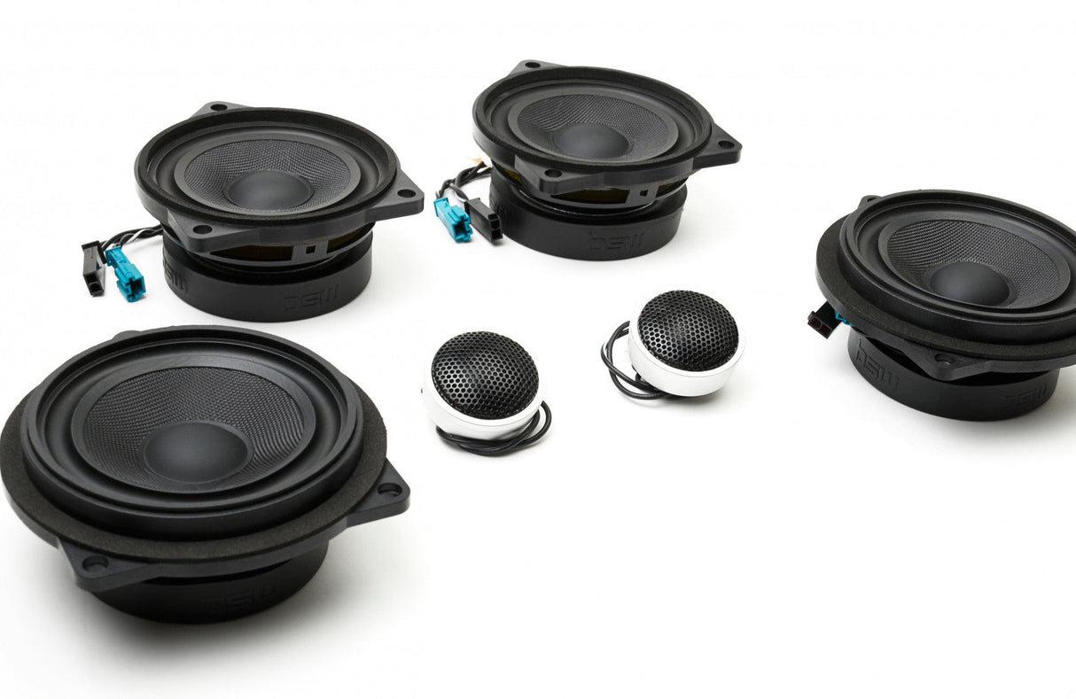 Stage One BMW Speaker Upgrade for E84 X1 with Standard Hi-Fi/Premium Top Hifi Bavsound LLC