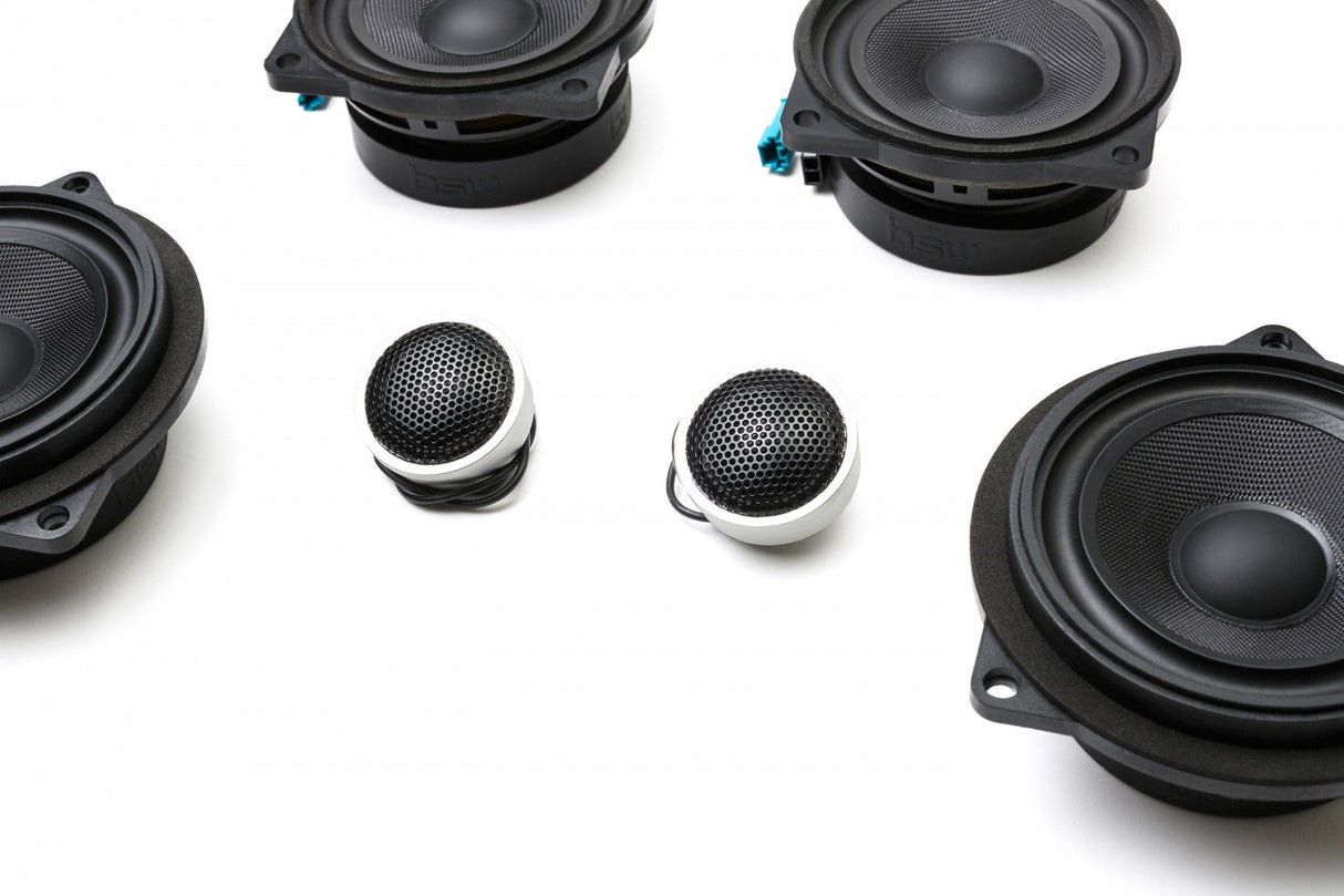 Stage One BMW Speaker Upgrade for E84 X1 with Standard Hi-Fi/Premium Top Hifi Bavsound LLC