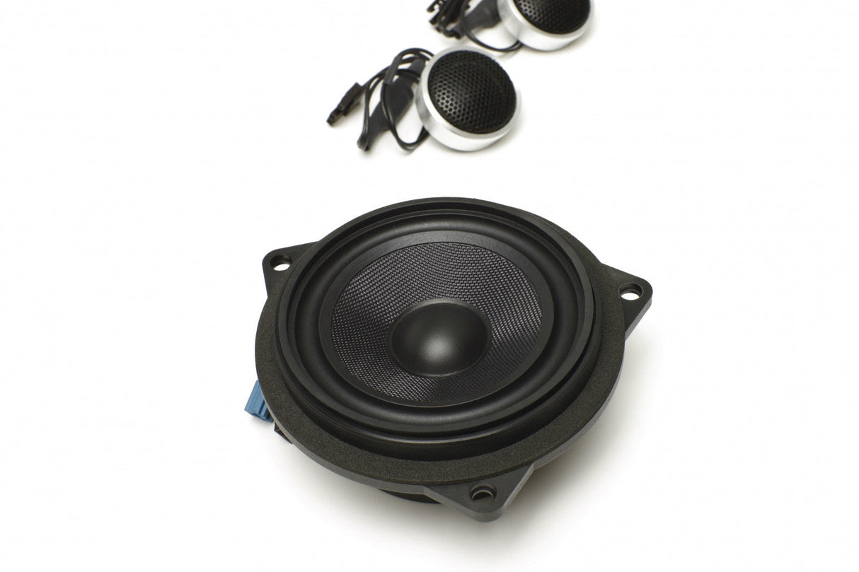 Stage One BMW Speaker Upgrade for E88 Convertible with Standard Hi-Fi/Premium Top Hi-Fi Bavsound LLC