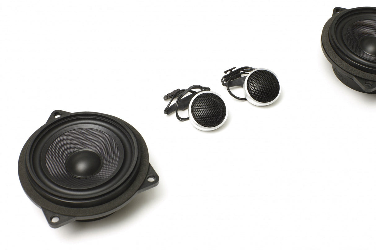 Stage One BMW Speaker Upgrade for E88 Convertible with Standard Hi-Fi/Premium Top Hi-Fi Bavsound LLC