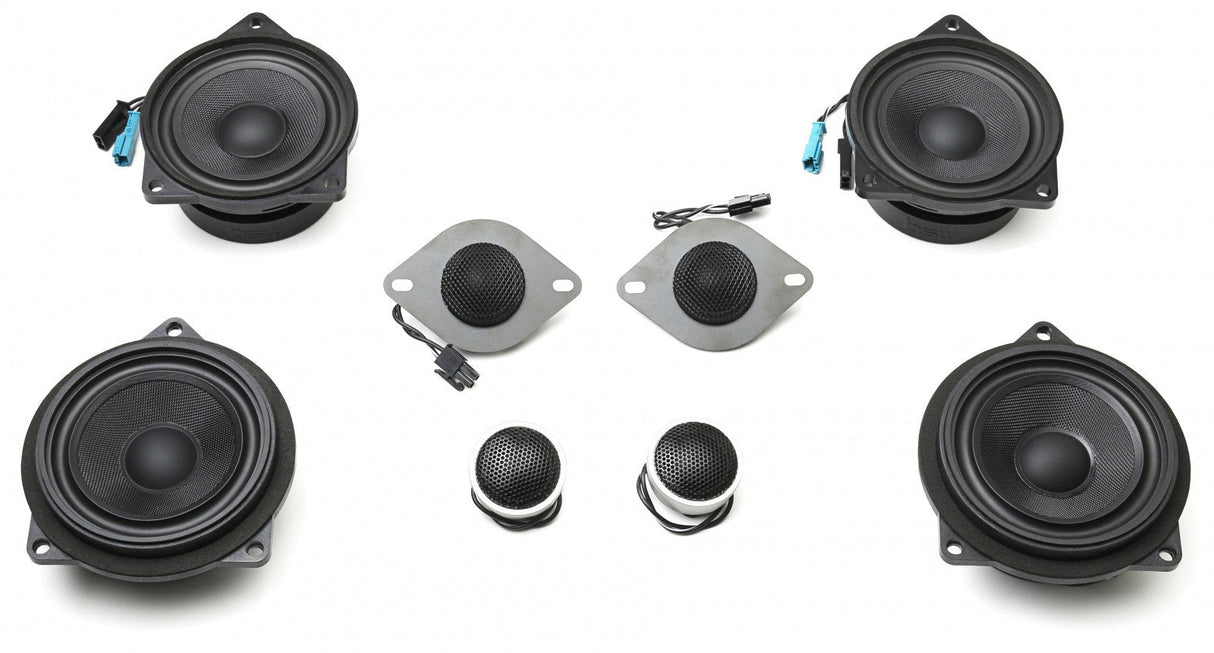 Stage One BMW Speaker Upgrade for E90 Sedan with Standard Hi-Fi Bavsound LLC