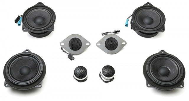 Stage One BMW Speaker Upgrade for E90 Sedan with Standard Hi-Fi Bavsound LLC