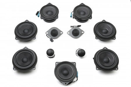 Stage One BMW Speaker Upgrade for E90 Sedan with Premium Top Hi-Fi Bavsound LLC