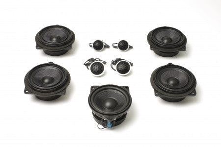 Stage One BMW Speaker Upgrade for E91 Wagon with Premium Top Hi-Fi Bavsound LLC