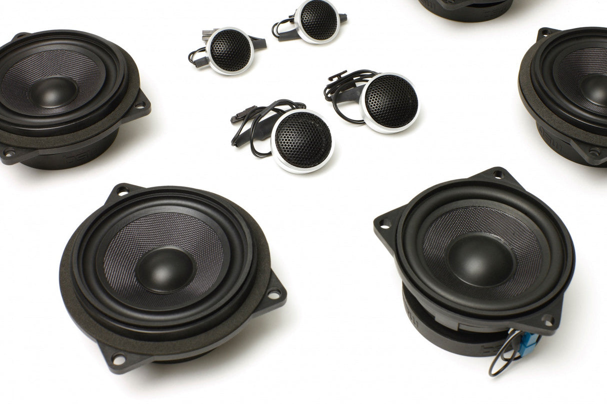 Stage One BMW Speaker Upgrade for E91 Wagon with Premium Top Hi-Fi Bavsound LLC