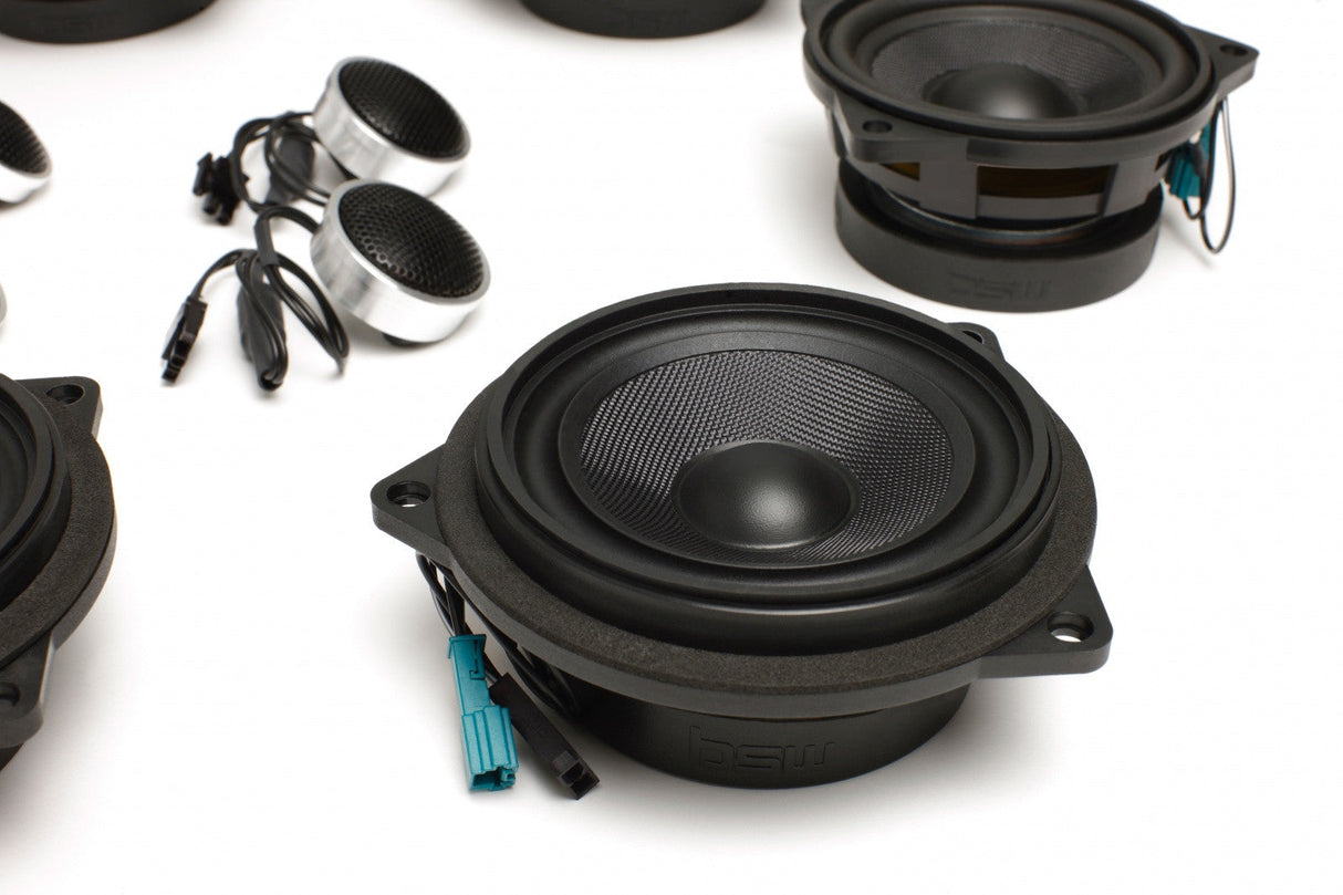 Stage One BMW Speaker Upgrade for E91 Wagon with Premium Top Hi-Fi Bavsound LLC