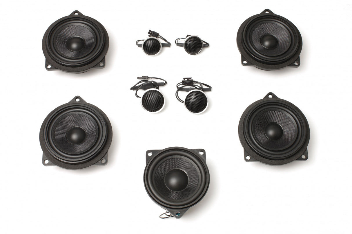 Stage One BMW Speaker Upgrade for E91 Wagon with Premium Top Hi-Fi Bavsound LLC