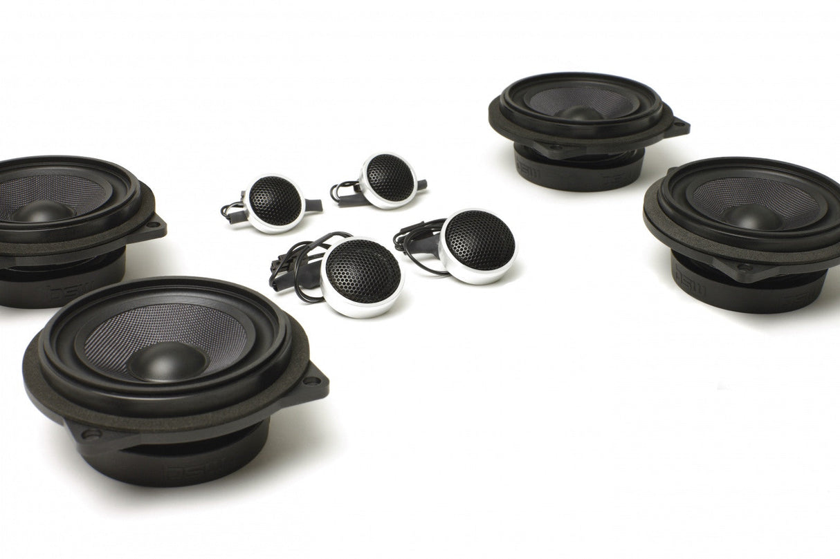 Stage One BMW Speaker Upgrade for 2007-2010 E92 Coupe with Standard Hi-Fi Bavsound LLC