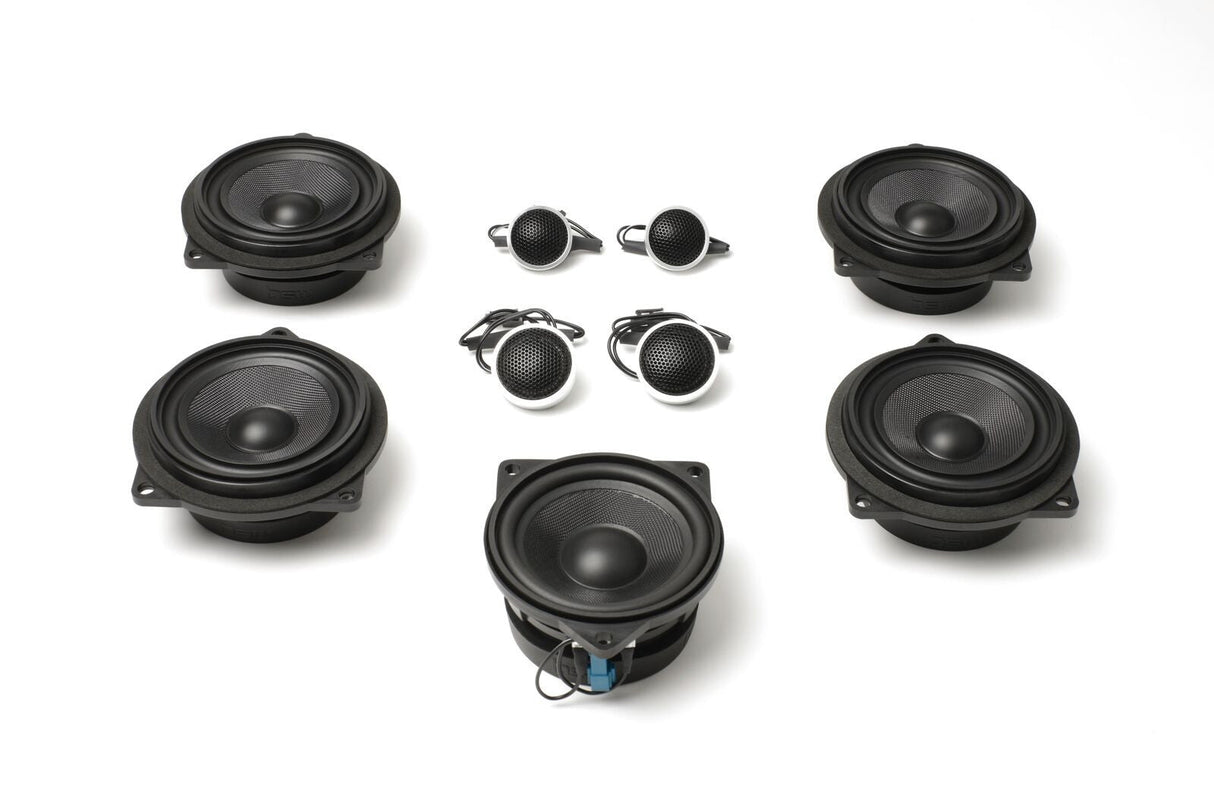 Stage One BMW Speaker Upgrade for E93 Convertible with Premium Top Hi-Fi Bavsound LLC