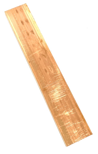 110 Copper Flat Bar 1/4" x 1" x 14"-Long .25" x 1" Copper Bus Bar ASTM B187 110