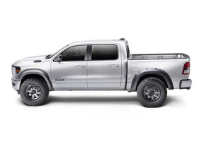 Bushwacker Fenders 4pc 10-17 RAM 2500/3500 76.3IN/98.3IN BED/DUALLY COMPATIBLE FF MAX POCKET STYLE 4PC Fender Flare Location: Far From Stock - Meyer Distributing