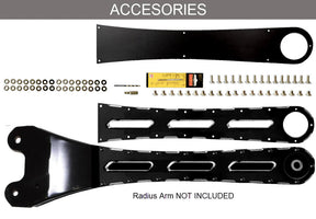 “RAD” series (Radius Arm) 2017 2022 F250 F350 SUPER DUTY Identity ARM Badge Kit Stryker Off Road Design