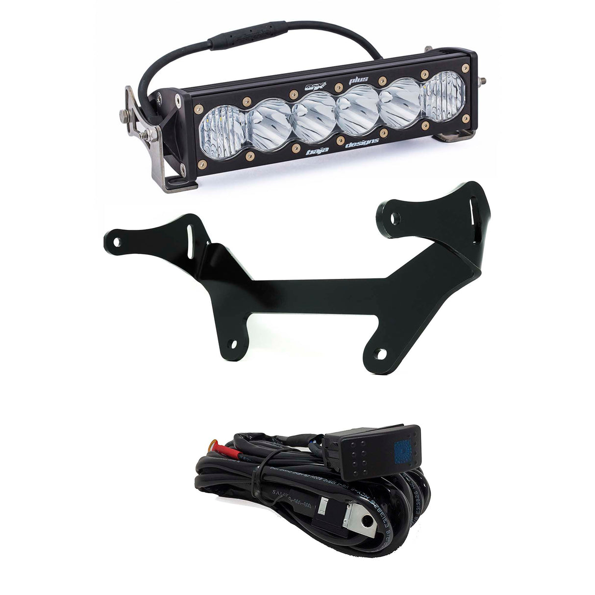 Baja Designs Can-Am, Maverick X3, Onx6+ Shock Mount Kit, Onx6+ 10” Baja Designs