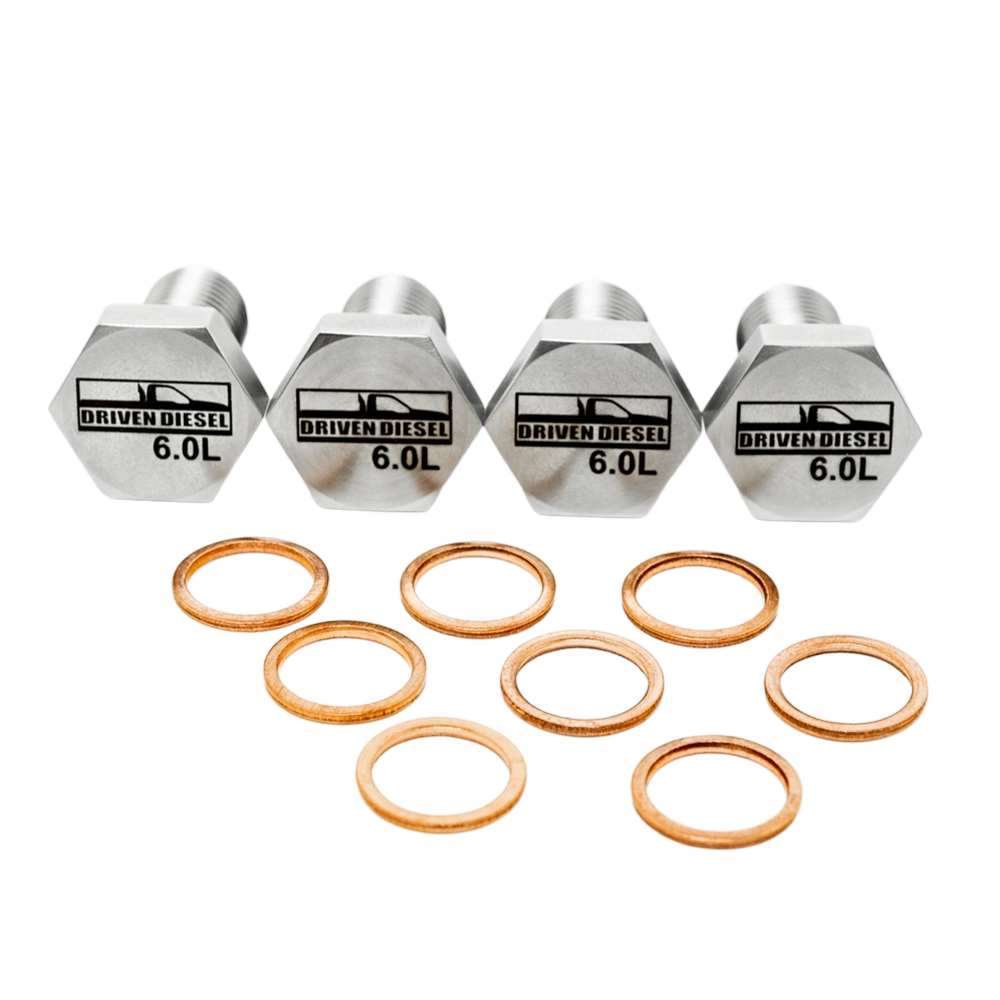 2003-2007 Powerstroke 6.0L Driven Diesel Fuel Bowl Delete Regulated Return Fuel System (DD-60FS-FBD-RRK-V3)