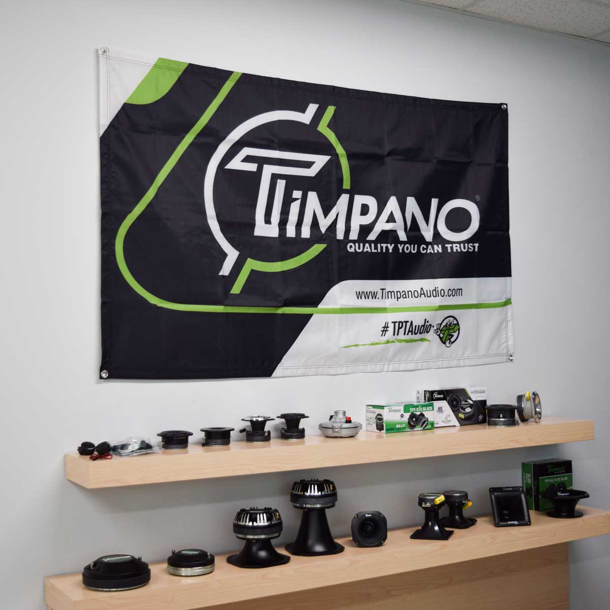 TPT Hashtag TPTAudio Banner Timpano Audio