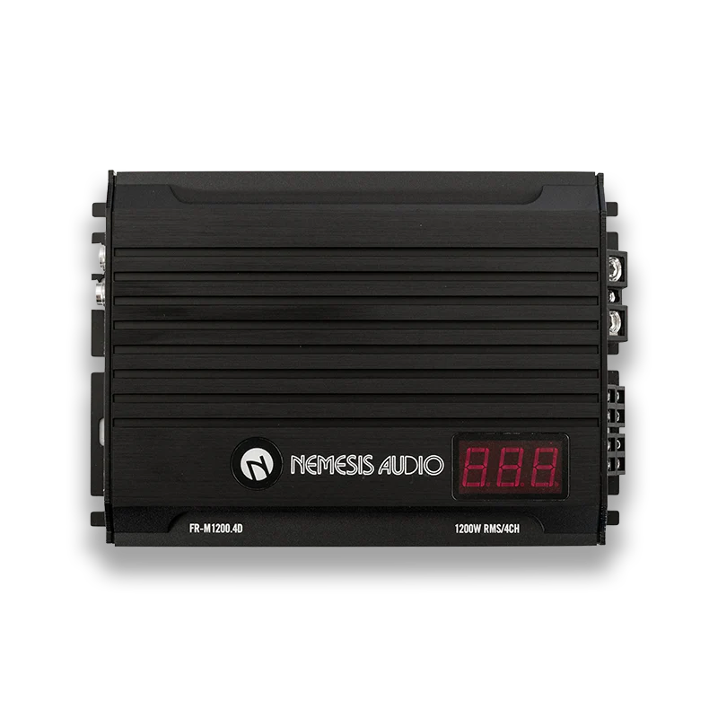 Nemesis Audio FR-M1200.4D | 1200W RMS 4-Channel Amplifier Nemesis Audio