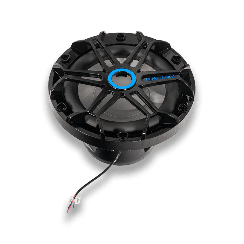 Nemesis Audio SOAK-10 | 10″ 500W RMS Marine Subwoofer with RGB Lighting Nemesis Audio