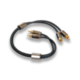 Nemesis Audio NM-RCA1.5 | 1.5ft 2CH Triple Shielded RCA Cable