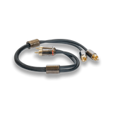 Nemesis Audio NM-RCA1.5 | 1.5ft 2CH Triple Shielded RCA Cable