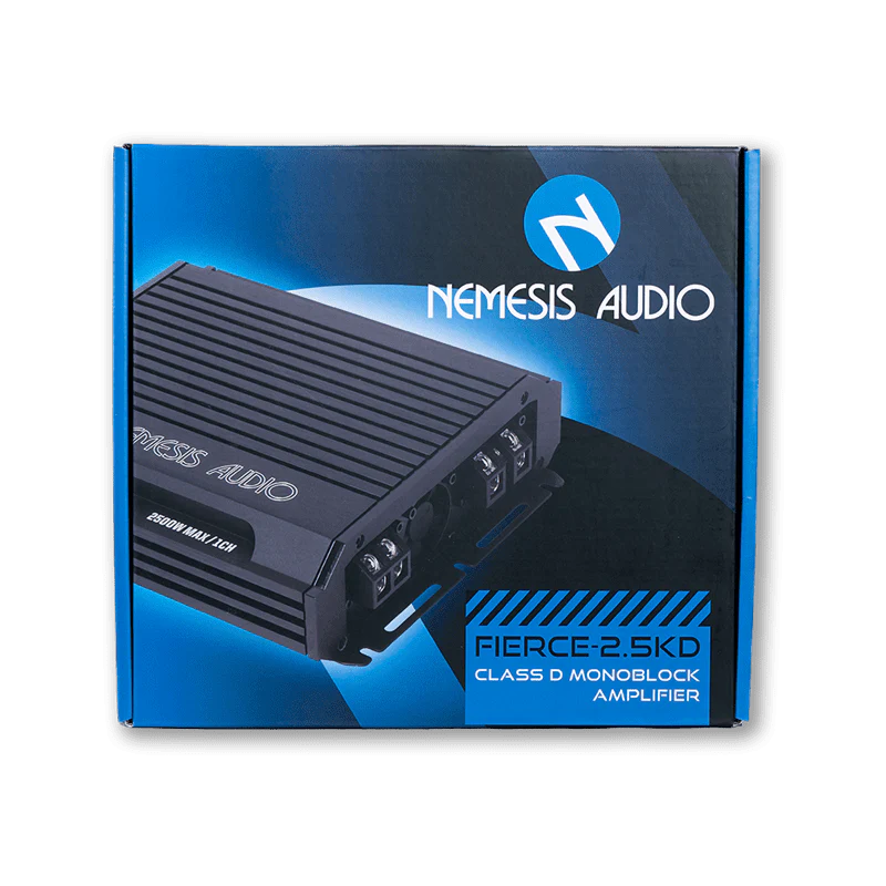 Nemesis Audio FIERCE-2.5KD 1250W RMS Monoblock Amplifier