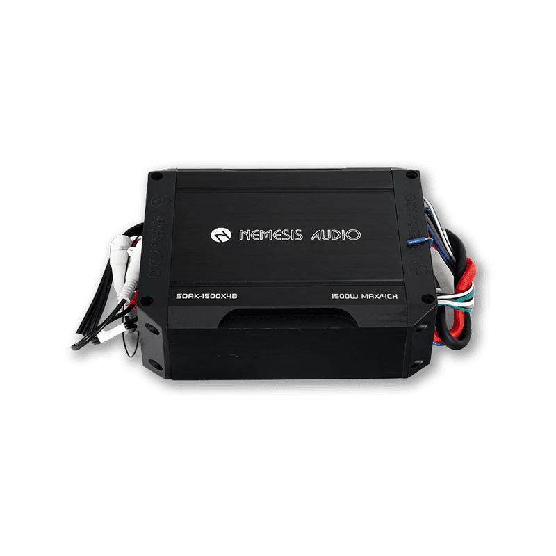 Nemesis Audio SOAK-1500X4B 4-Channel Marine Amplifier w/ Bluetooth