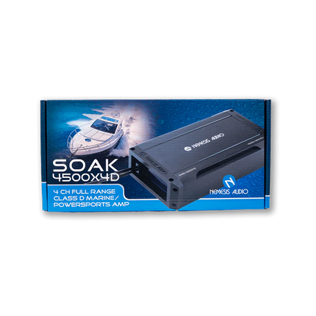 Nemesis Audio SOAK-4500X4D 4-Channel Marine Amplifier Nemesis Audio