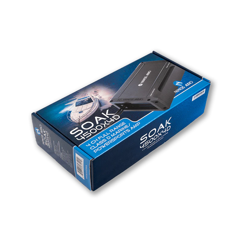 Nemesis Audio SOAK-4500X4D 4-Channel Marine Amplifier