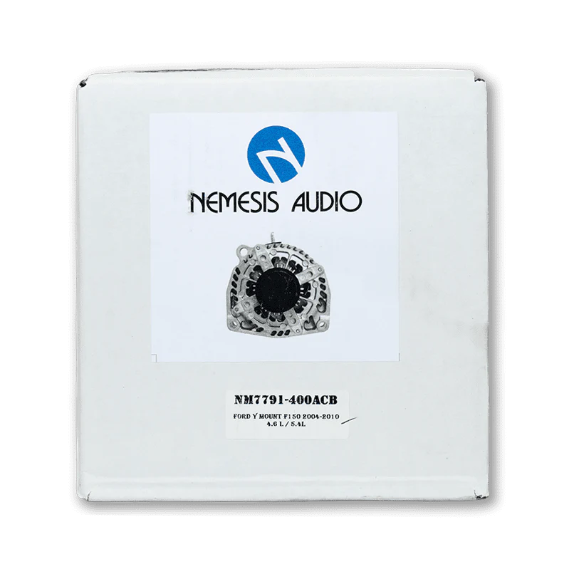Nemesis Audio NM7791-400ACB 400 Amp High Output Alternator – Ford F150